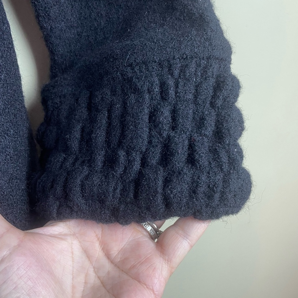 Willi Smith 100% Wool Button Up Jacket Collar & C… - image 5